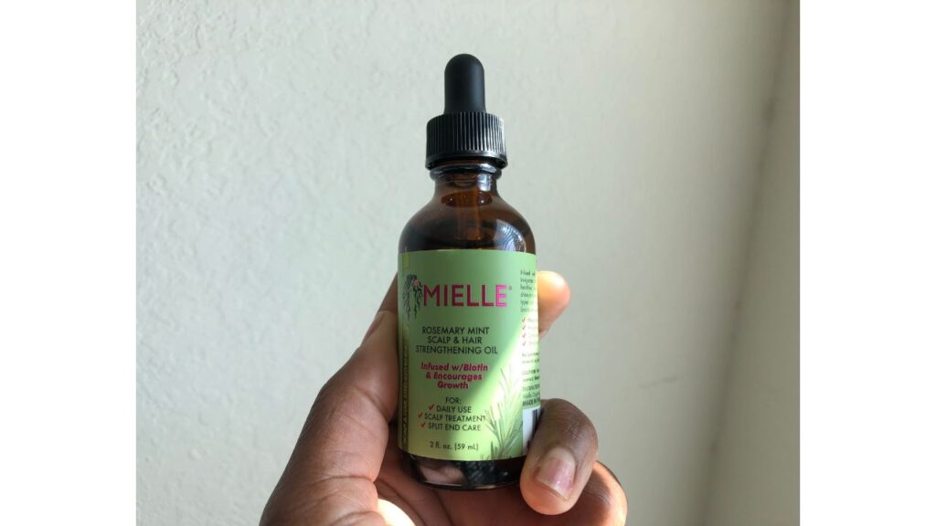 best oil for 4c hair-Mielle Organics Rosemary Mint Scalp & Hair Strengthening Oil