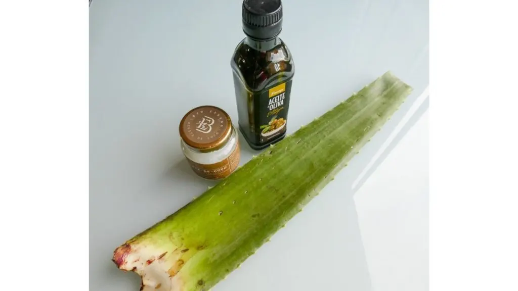 steps to make aloe vera oil