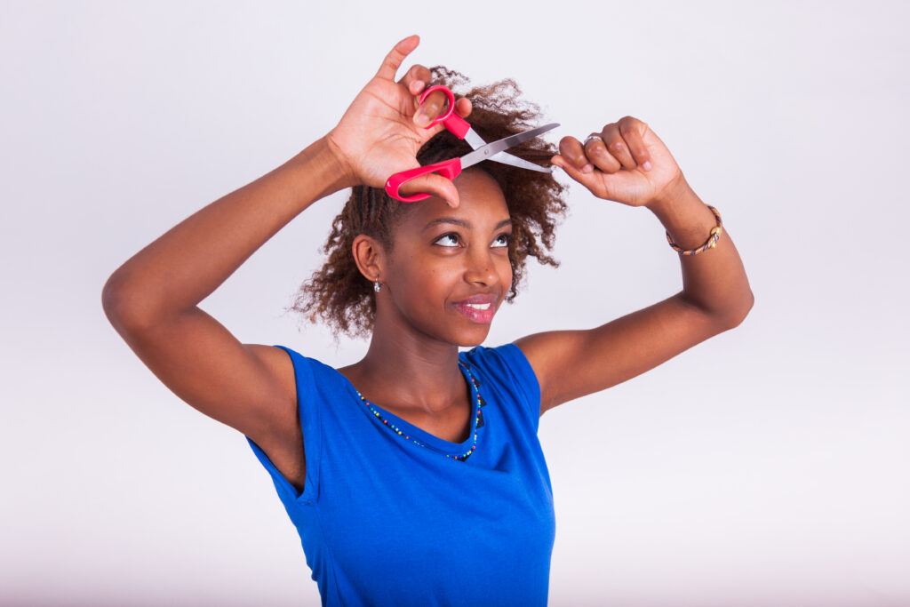 how do you cut 4c hair