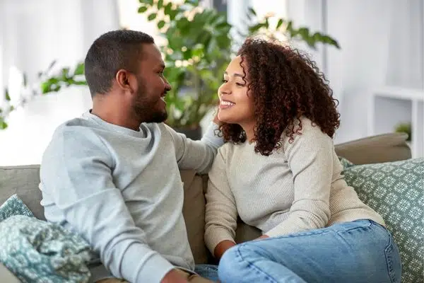 How do you make a man feel vulnerable with you