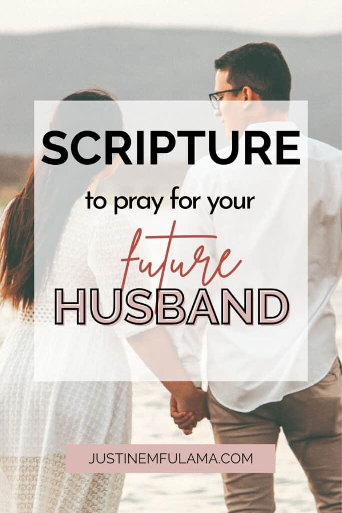Scriptures to pray for a husband
