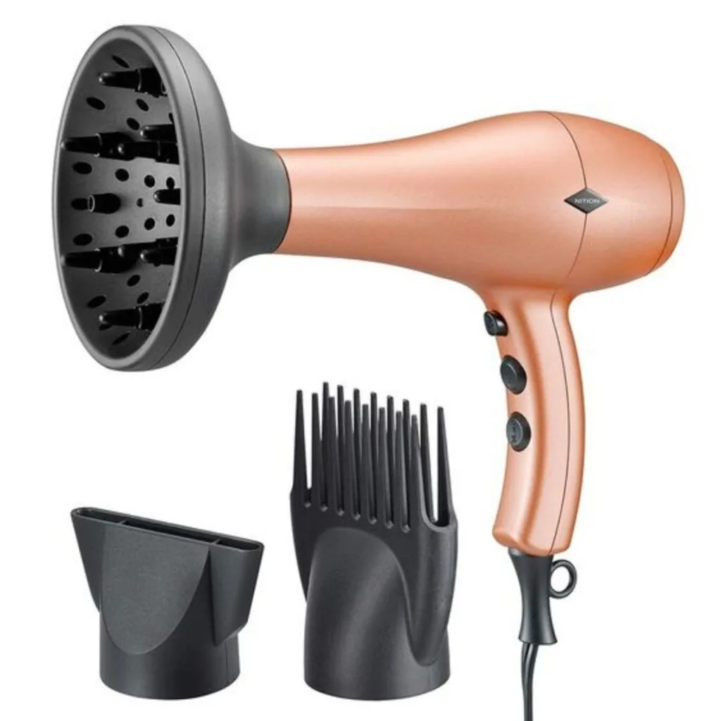 NITION Negative Ions Ceramic Hair Dryer in front of white background