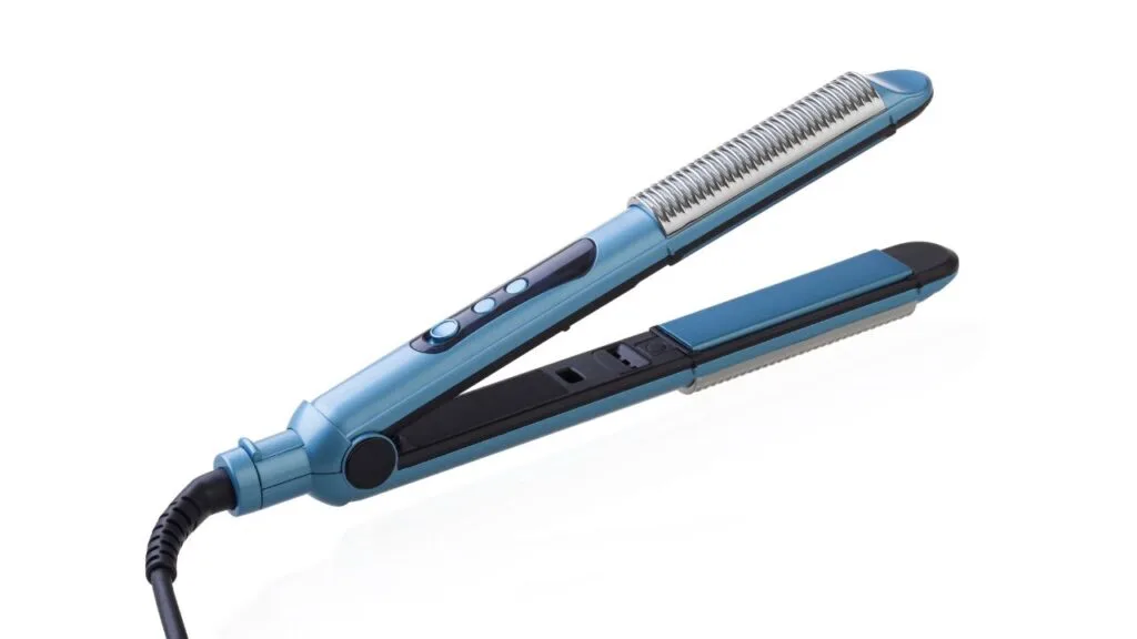 blue hair straighteners
