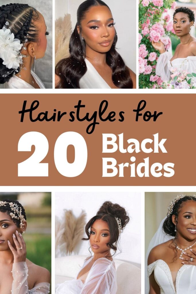 hairstyles for black brides