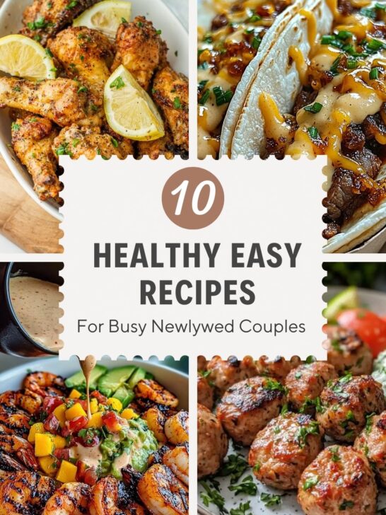 healthy easy recipes for busy newlyweds